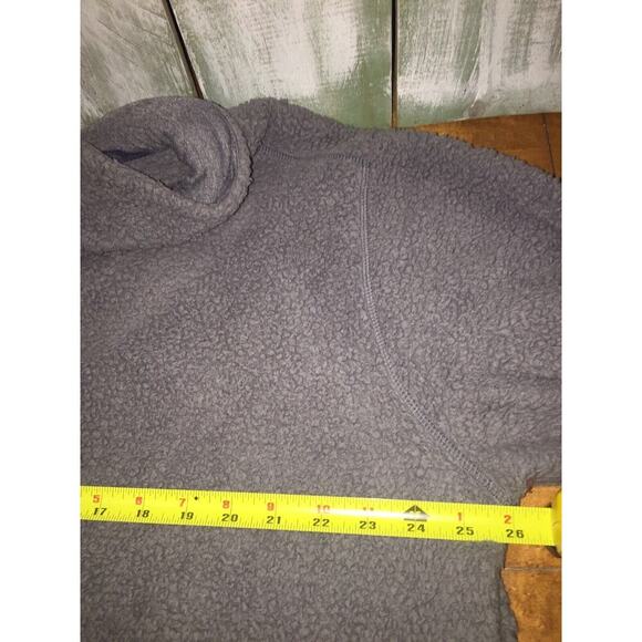 Obermeyer Sherpa Pullover Mens Size XL Gray Outdoor 1/2 Zip Sweater Hiking - Picture 9 of 10